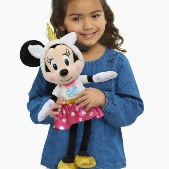 Disney Junior Big 16 inch Minnie Mouse Unicorn Plush - Picture 2 of 11